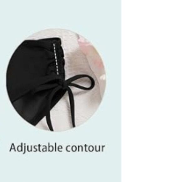 Daci Women Mid Waist Full Coverage Side Tied Bikini Swimsuit Bottoms- Small - Picture 6 of 7